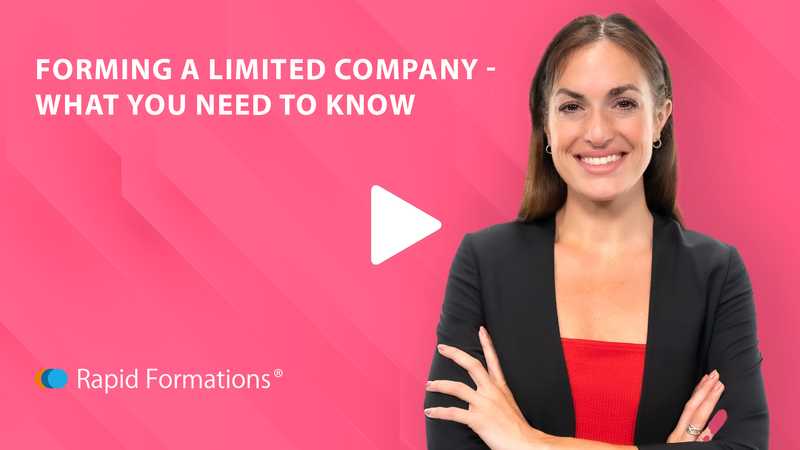 Forming a limited company - what you need to know.